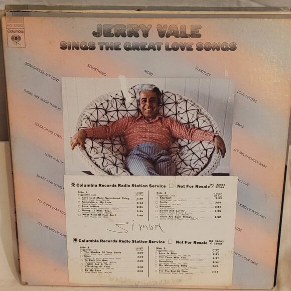 Bundle of 8 Jerry Vale Records (Please Read Description) - Picture 4 of 10